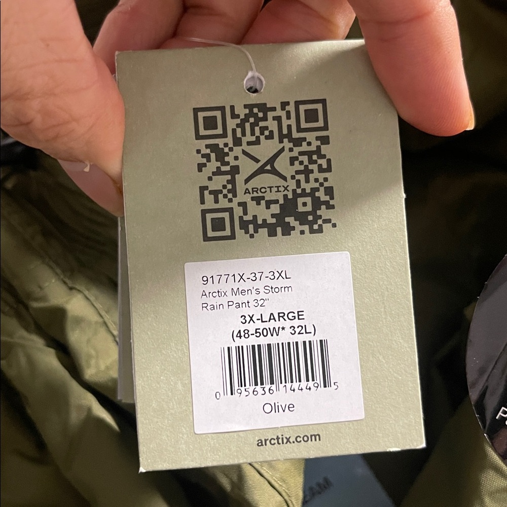 Arctix Men's Olive Pants - Picture 7 of 12